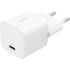 BELKIN 25W USB-C PD WALL CHARGER WITH PPS, WHT