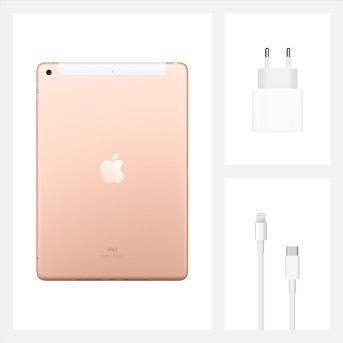 10.2-inch iPad Wi-Fi + Cellular 32GB - Gold, Model A2429 - Metoo (8)
