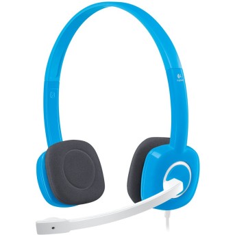 LOGITECH Corded Stereo Headset H150 - EMEA - SKY BLUE - Metoo (1)