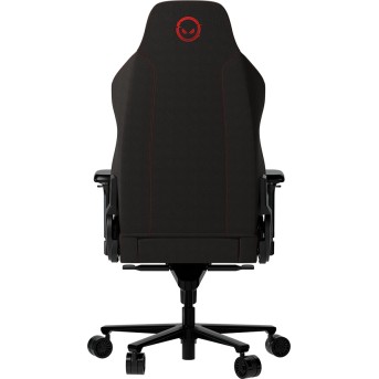 LORGAR Ace 422, Gaming chair, Anti-stain durable fabric, 1.8 mm metal frame, multiblock mechanism, 4D armrests, 5 Star aluminium base, Class-4 gas lift, 75mm PU casters, Black + red - Metoo (4)