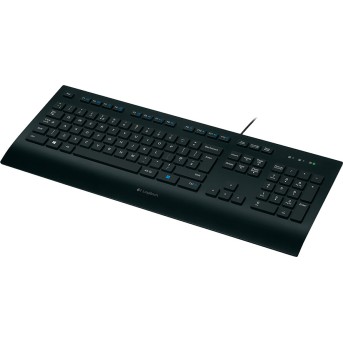 LOGITECH K280e Corded Keyboard - BLACK - USB - RUS - B2B - Metoo (2)