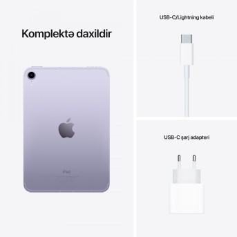 iPad mini Wi-Fi + Cellular 64GB - Purple, Model A2568 - Metoo (13)