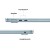 13-inch MacBook Air: Apple M4 chip with 10-core CPU and 10-core GPU, 24GB, 512GB SSD - Sky Blue,Model A3240 в Metoo.kz - Metoo (9)