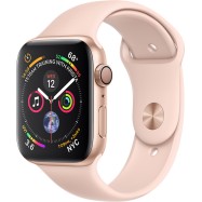 AppleWatch Series4 GPS, 44mm Gold Aluminium Case with Pink Sand Sport Band, Model A1978