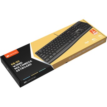 Wired Chocolate Standard Keyboard ,105 keys, slim design with chocolate key caps, 1.5 Meters cable length,Size34.2*145.4*27.2mm,450g RU layout - Metoo (4)