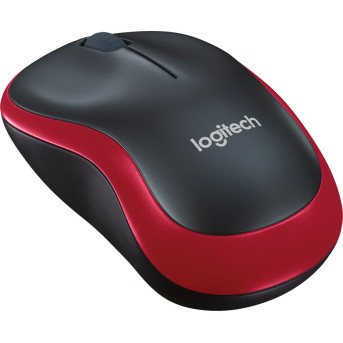LOGITECH M185 Wireless Mouse - RED - EER2 - Metoo (2)