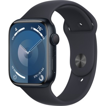 Apple Watch Series 9 GPS 45mm Midnight Aluminium Case with Midnight Sport Band - S/<wbr>M (Demo),Model A2980 - Metoo (1)