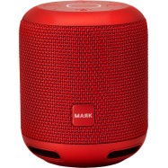 Smartmate, PSS101Y_RD, smart speaker with Yandex Alisa voice assistant, built-in 7.4V@ 2x2200mAh battery, 2x3W sound power, 4 sensitive microphones, Wi-Fi/Bluetooth modes, AUX port, 3 month of Yandex.Plus included, compact design, red color