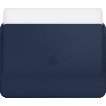 Leather Sleeve for 13-inch MacBook Pro – Midnight Blue - Metoo (2)
