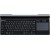 Bluetooth&2.4G wireless keyboard, max. 4 devices can be connected at same time, Bluetooth multi-device mode under Android, iOS, Win8 and Win10 system, touch panel with rubbery hand rest, RU layout, Black, size:397x175.5x27 mm, 614g - Metoo (1)