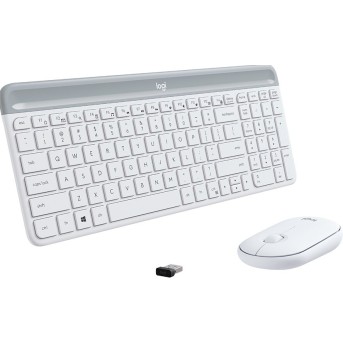 LOGITECH MK470 Slim Wireless Combo - OFFWHITE - RUS - Metoo (1)
