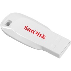 SanDisk Cruzer Blade 16GB White; EAN: 619659099237