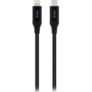 ttec AlumiCable Type-c - Lightning Fast Charging Cable 150cm , Black