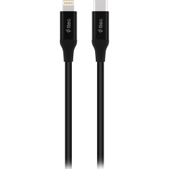 ttec AlumiCable Type-c - Lightning Fast Charging Cable 150cm , Black