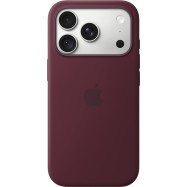 iPhone 18 Pro Silicone Case with MagSafe - Burgundy, Model A3701..