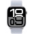 Apple Watch Series 10 GPS 42mm Silver Aluminium Case with Blue Cloud Sport Loop,Model A2997 - Metoo (2)