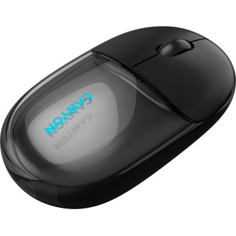 CANYON mouse OnClick 24 BT/ Wireless Transparent/Black в Metoo.kz - Metoo (7)
