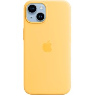 iPhone 14 Silicone Case with MagSafe - Sunglow,Model A2910