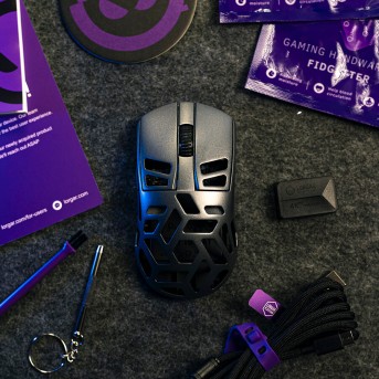 LORGAR MSE90W, Magnesium Alloy Wireless Gaming Mouse Elite, Dark Grey в Metoo.kz - Metoo (14)