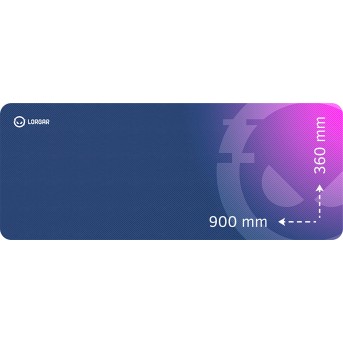 Lorgar Main 139, Gaming mouse pad, High-speed surface, Purple anti-slip rubber base, size: 900mm x 360mm x 3mm, weight 0.6kg - Metoo (1)