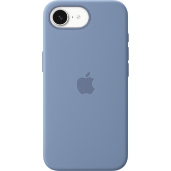 iPhone16e Silicone Case – Winter Blue - Metoo (1)