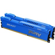KINGSTON DRAM 16GB 1600MHz DDR3 CL10 DIMM (Kit of 2) FURY Beast Blue EAN: 740617318128