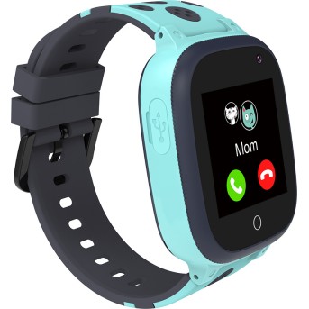 Kids smartwatch, 1.44 inch colorful screen, GPS function, Nano SIM card, 32+32MB, GSM(850/<wbr>900/<wbr>1800/<wbr>1900MHz), 400mAh battery, compatibility with iOS and android, Blue, host: 52.9*40.3*14.8mm, strap: 230*20mm, 42g - Metoo (3)