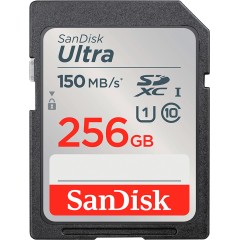 SanDisk Ultra 256GB SDXC Memory Card 150MB/<wbr>s, EAN: 619659200237