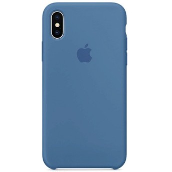 Чехол силиконовый Apple Silicone Case для iPhone X - Metoo (1)