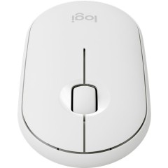 LOGITECH Pebble M350 Wireless Mouse - OFF-WHITE - 2.4GHZ/<wbr>BT - EMEA - CLOSED BOX
