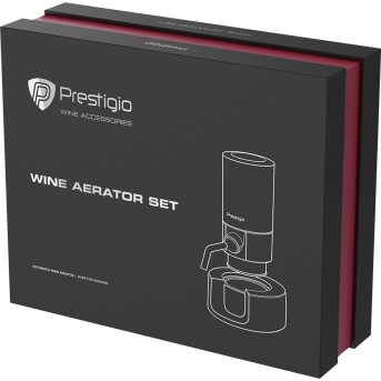 Электрический аэратор для вина Prestigio PWA104ASB - Metoo (9)