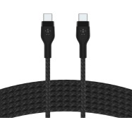 BELKIN USB-C to USB-C 2.0 Braided silicone, 3M, Black