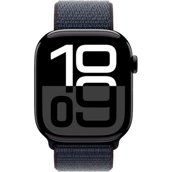 Apple Watch Series 10 GPS 42mm Jet Black Aluminium Case with Ink Sport Loop,Model A2997 - Metoo (6)