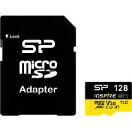 SILICON POWER, TF_SDXC UHS-IU3 A1,128GB,V30,Inspire,DDR200,W/A