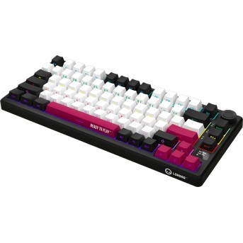 LORGAR KBP7075W, Wireless 75% Mechanical Gaming Keyboard Pro, Black/red, EN/RU layout в Metoo.kz - Metoo (2)