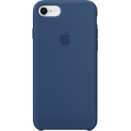 Чехол для смартфона Apple iPhone 8 / 7 Silicone Case - Blue Cobalt