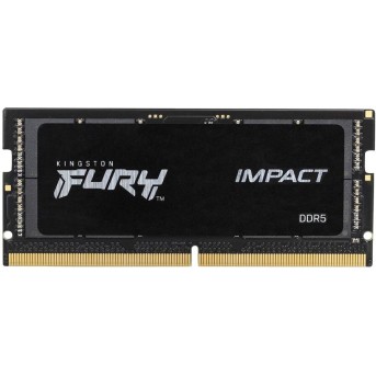 Kingston DRAM 32GB 4800MT/s DDR5 CL38 SODIMM FURY Impact PnP в Metoo.kz - Metoo (1)