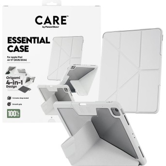 CARE by PanzerGlass Essential Case Light Grey iPad Air 13" (2024-2026), Pro 13" (2024-2025) в Metoo.kz - Metoo (4)