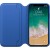 Чехол для смартфона iPhone X Leather Folio Electric Blue - Metoo (3)