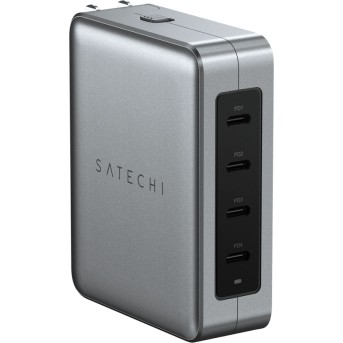 SATECHI 145W USB-C 4-Port GaN Travel Charger в Metoo.kz - Metoo (1)