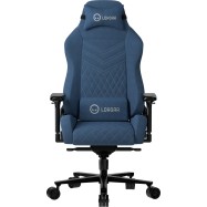 LORGAR Ace 422, Gaming chair, Anti-stain durable fabric, 1.8 mm metal frame, multiblock mechanism, 4D armrests, 5 Star aluminium base, Class-4 gas lift, 75mm PU casters, Blue