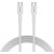 CANYON cable OnWire 60CL C-C 60W COLOR Braided 1m White в Metoo.kz - Metoo (1)