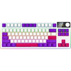 LORGAR KBP70TKLW, Wireless TKL Mechanical Gaming Keyboard Pro, White, EN/RU layout..