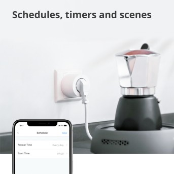 Умная розетка (переходник) Aqara Smart Plug (EU) (AP007EUW01) - Metoo (28)