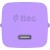ttec SmartCharger GAN 20W PD Travel Fast Charger + USB-C - USB-C 3A Cable 120cm, Neon Purple в Metoo.kz - Metoo (2)