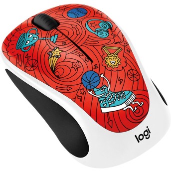 LOGITECH Wireless Mouse M238 - Doodle Collection - CHAMPION CORAL - EMEA - Metoo (1)