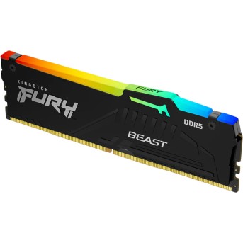 Kingston 16GB 5200MT/s DDR5 CL36 DIMM FURY Beast RGB EXPO, EAN: 740617330908 в Metoo.kz - Metoo (2)