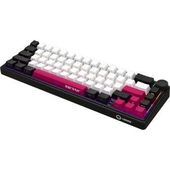 LORGAR KBP70MW, Wireless 65% Mechanical Gaming Keyboard Pro, Black/red, EN/RU layout в Metoo.kz - Metoo (2)