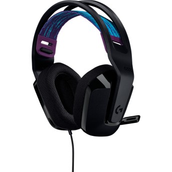 LOGITECH G335 Wired Gaming Headset - BLACK - 3.5 MM - Metoo (3)