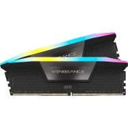 Corsair DDR5, 5200MT/s 32GB 2x16GB DIMM, Unbuffered, 40-40-40-77, XMP 3.0, VENGEANCE RGB DDR5 Black Heatspreader, RGB LED, 1.25V, EAN:0840006692850